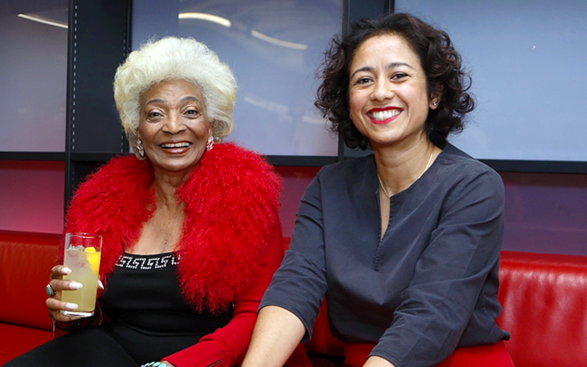 Nichelle Nichols and Samira Ahmed